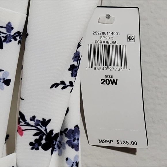 Ralph lauren supplice faux wrap belted midi dress plus size 20W new!!! - Picture 4 of 10